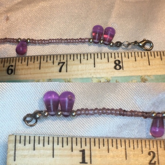 Set of 4 bracelets with sterling silver hardware - Picture 5 of 6